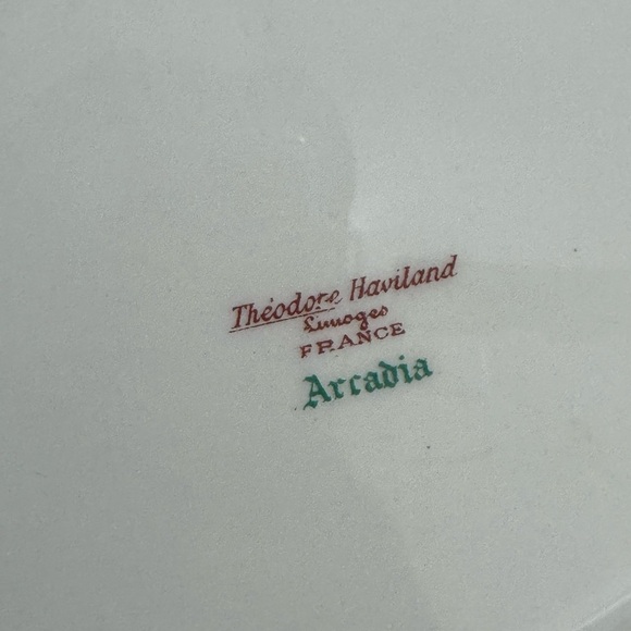 Theodore Haviland Limoges Arcadia Bird of Paradise Plate - Picture 4 of 8